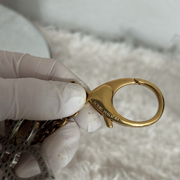 Louis Vuitton Bijoux Sac Tapage Bag Charm Gold and Silver With Box and Dustbag - Picture 12 of 16